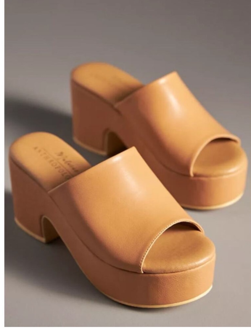 Anthropologie Platform Heels Matisse Terry